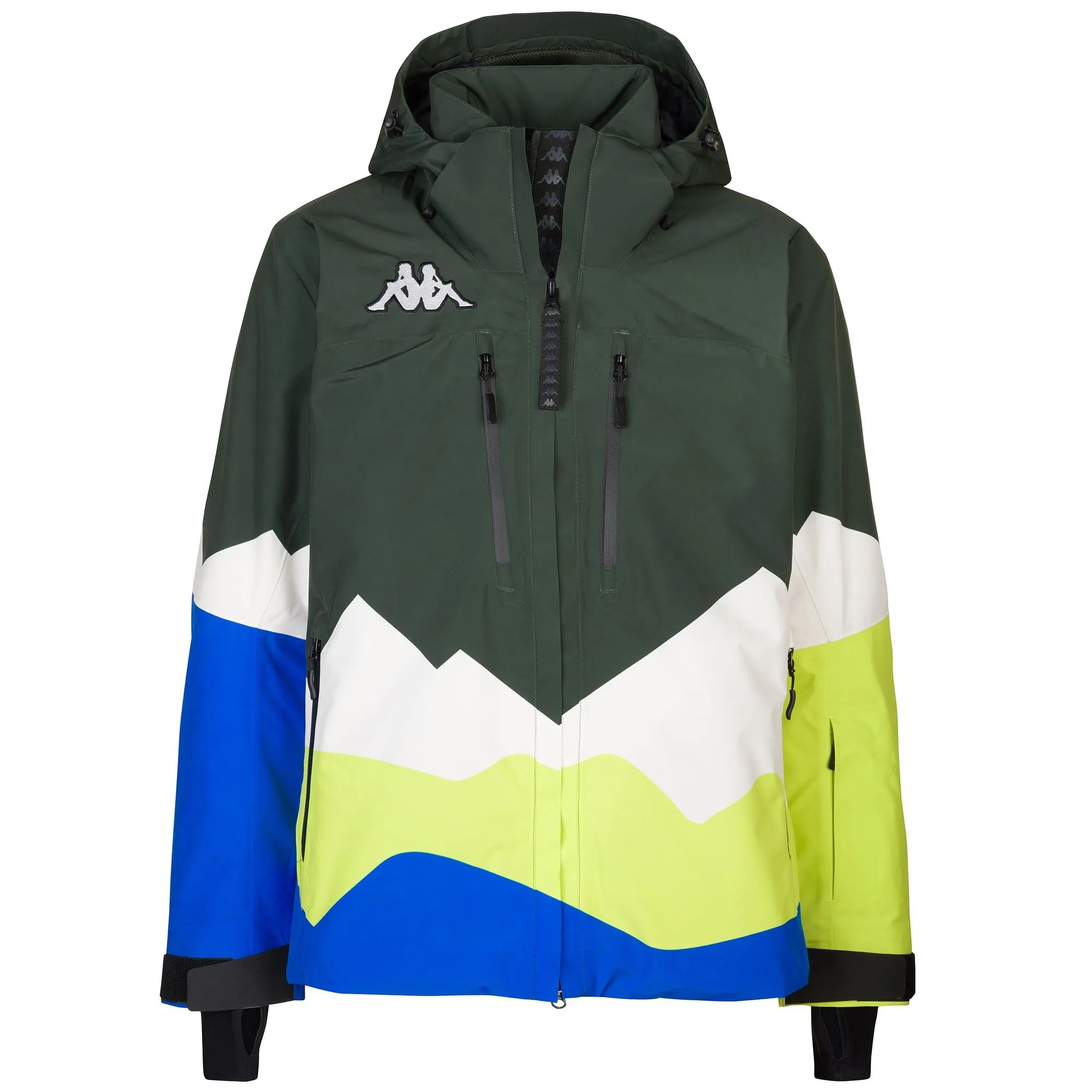 6CENTO 611P GRAPHIC GREEN DKWHITEYELLOW LIMABLUE
