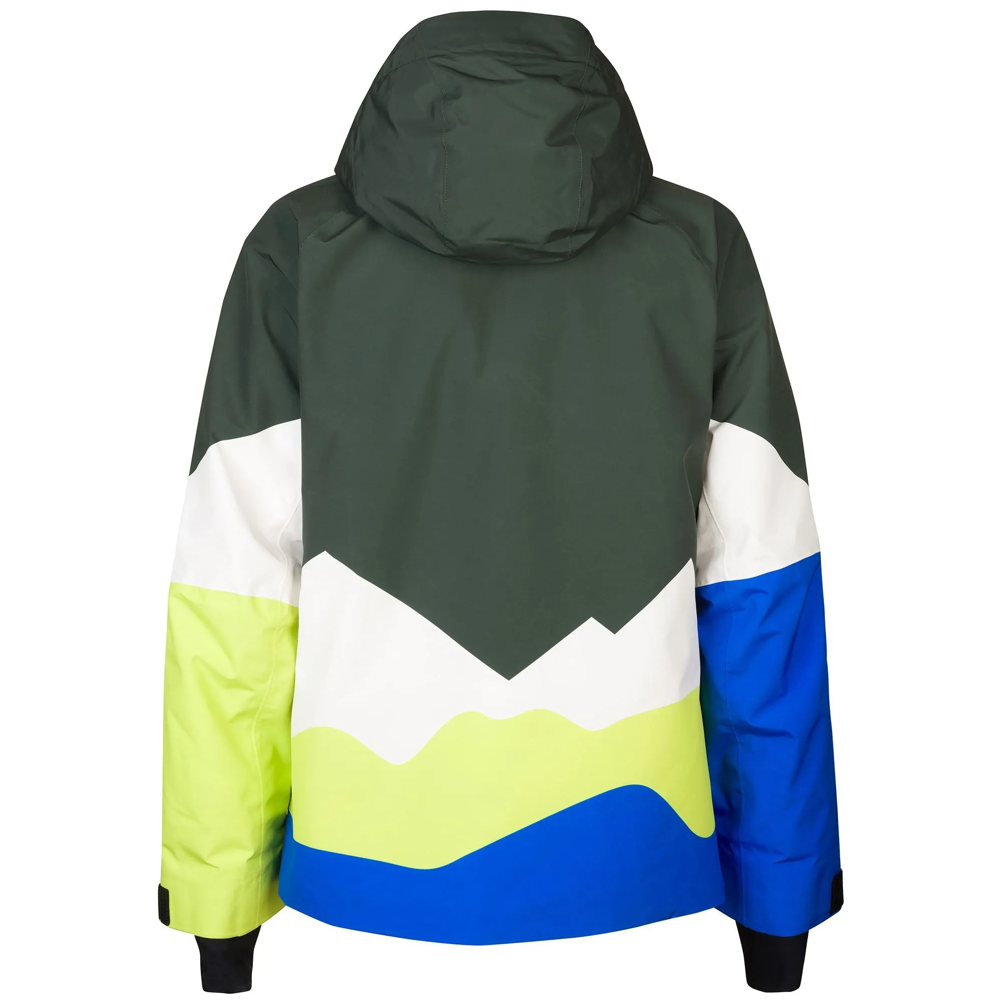 6CENTO 611P GRAPHIC GREEN DKWHITEYELLOW LIMABLUE