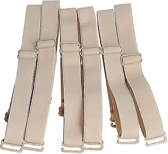 Adjustable Detachable Elastic Shoulder Strap Replacement Bands, 12mm Width, Pack of 3