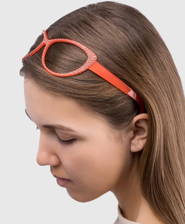 Alexandre De Paris Coral headband IbizaNight