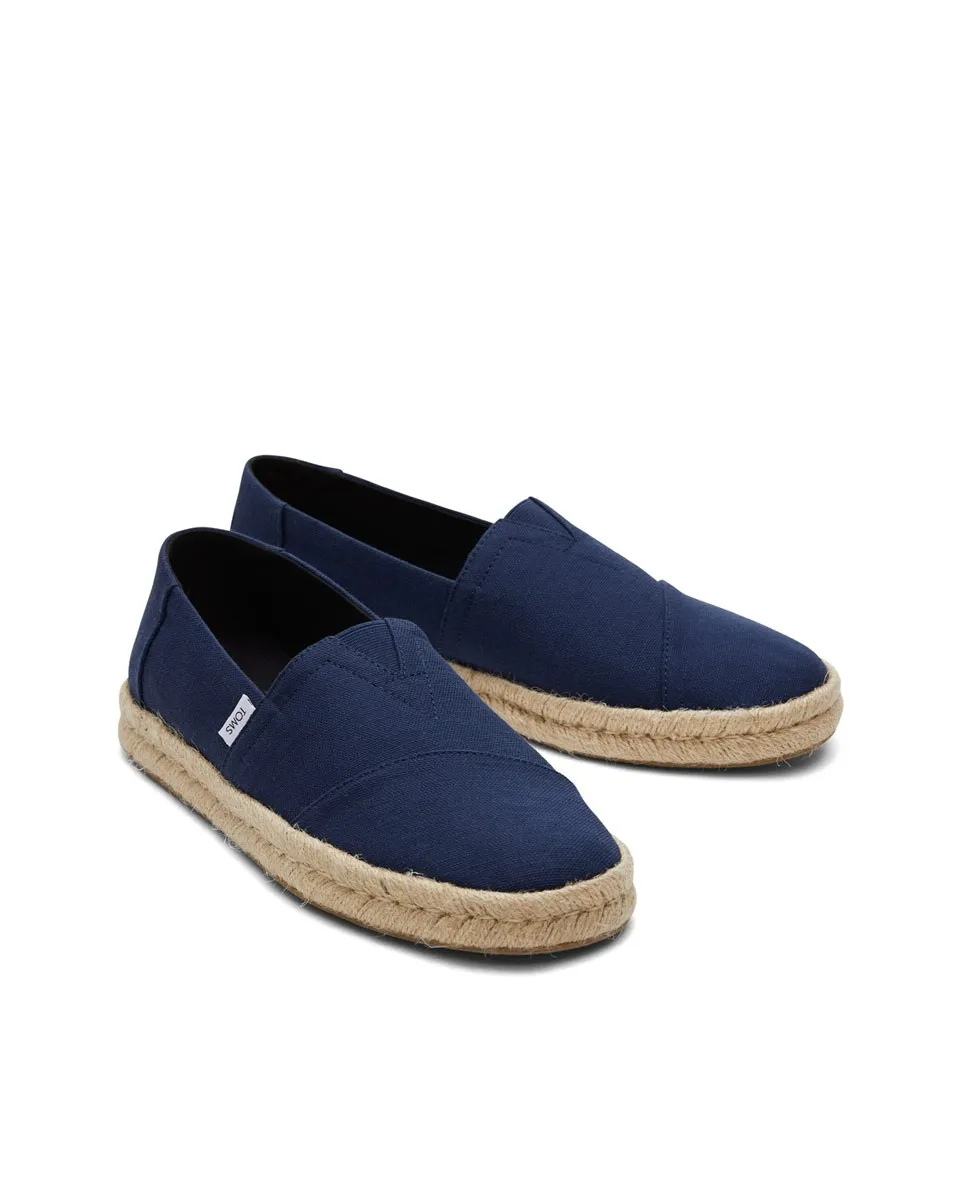 Alpargatas de hombre yute marino