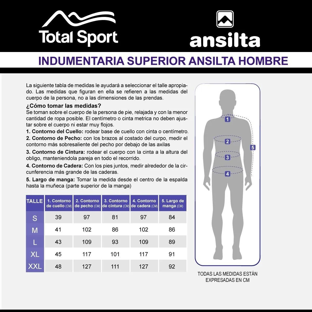 Ansilta Remera Umbral Polartec Power Dry Hombre – 150030300