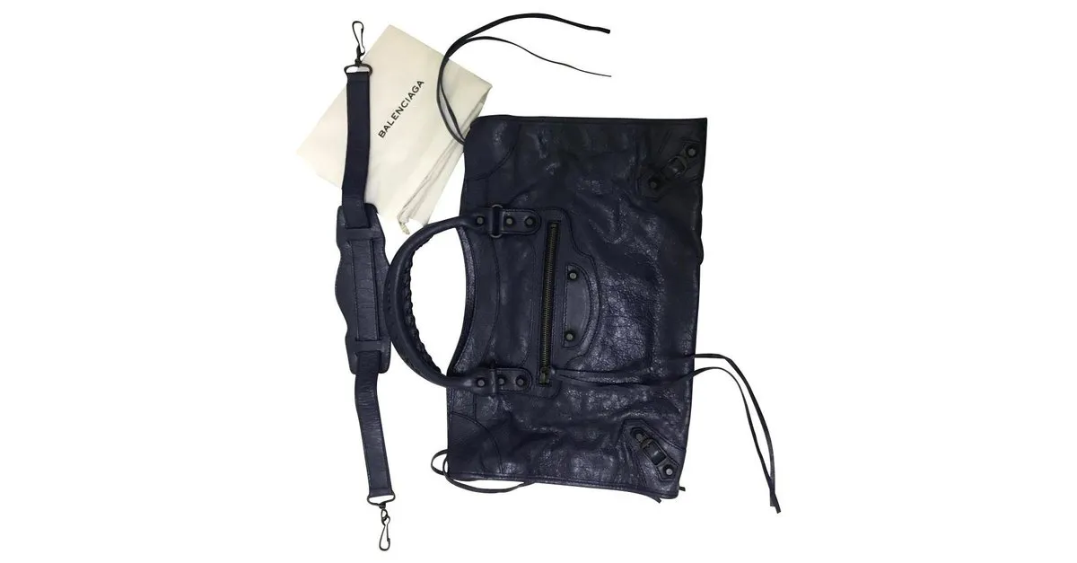 Balenciaga city gigante a estrenar Azul oscuro 