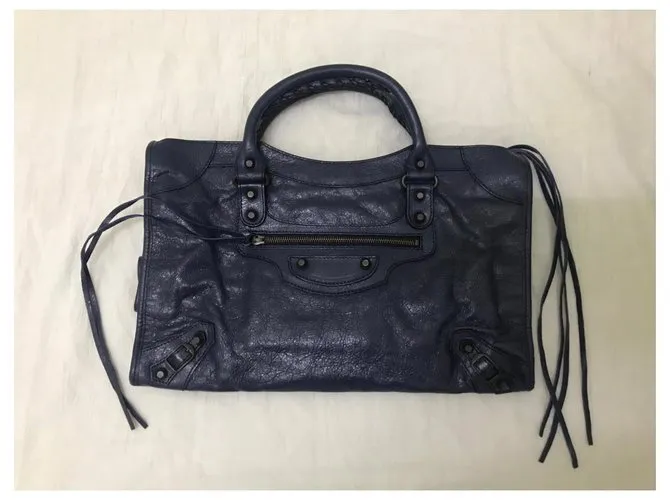 Balenciaga city gigante a estrenar Azul oscuro 