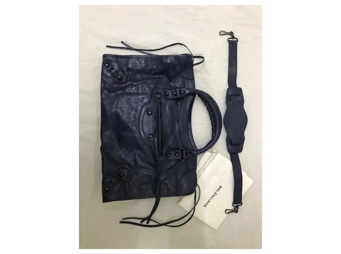 Balenciaga city gigante a estrenar Azul oscuro 