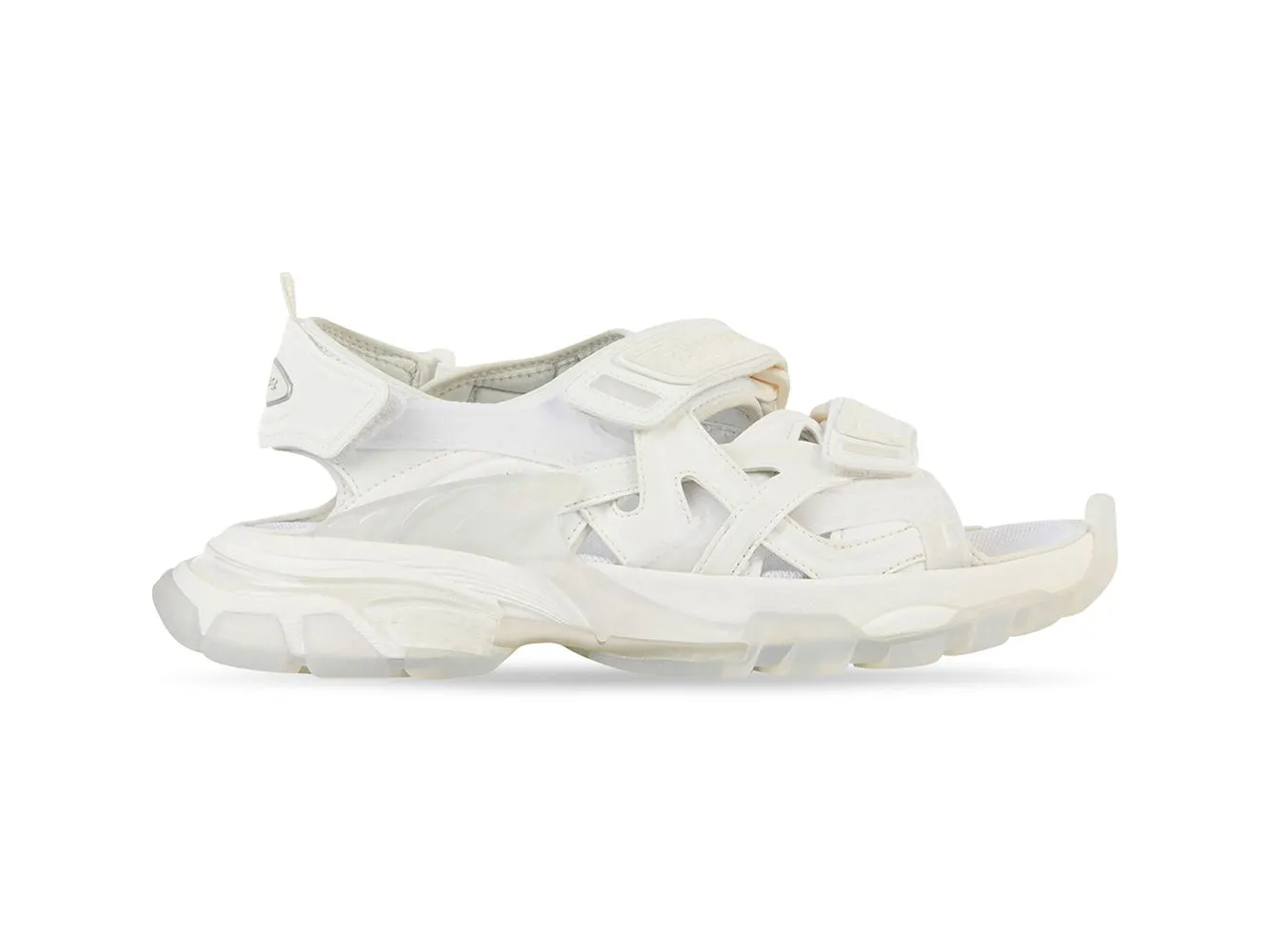 Balenciaga Track Sandal Clear Sole White W