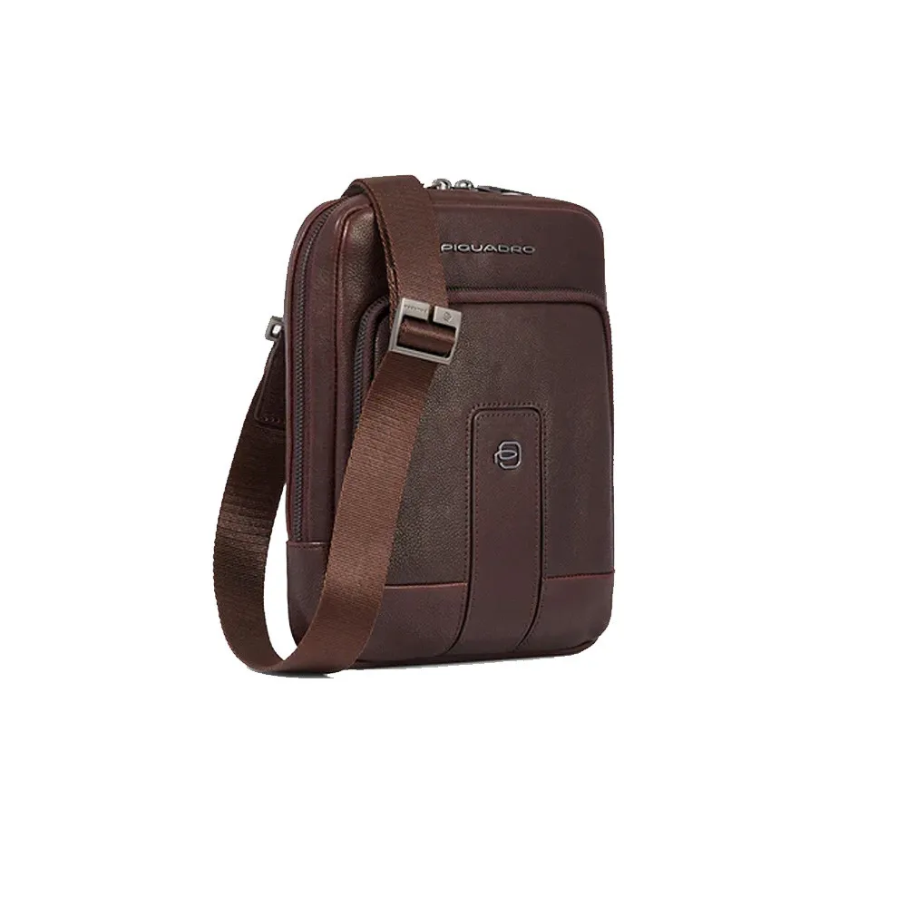 Bandolera de Piel Piquadro CA3084S129/TM Color Marrón