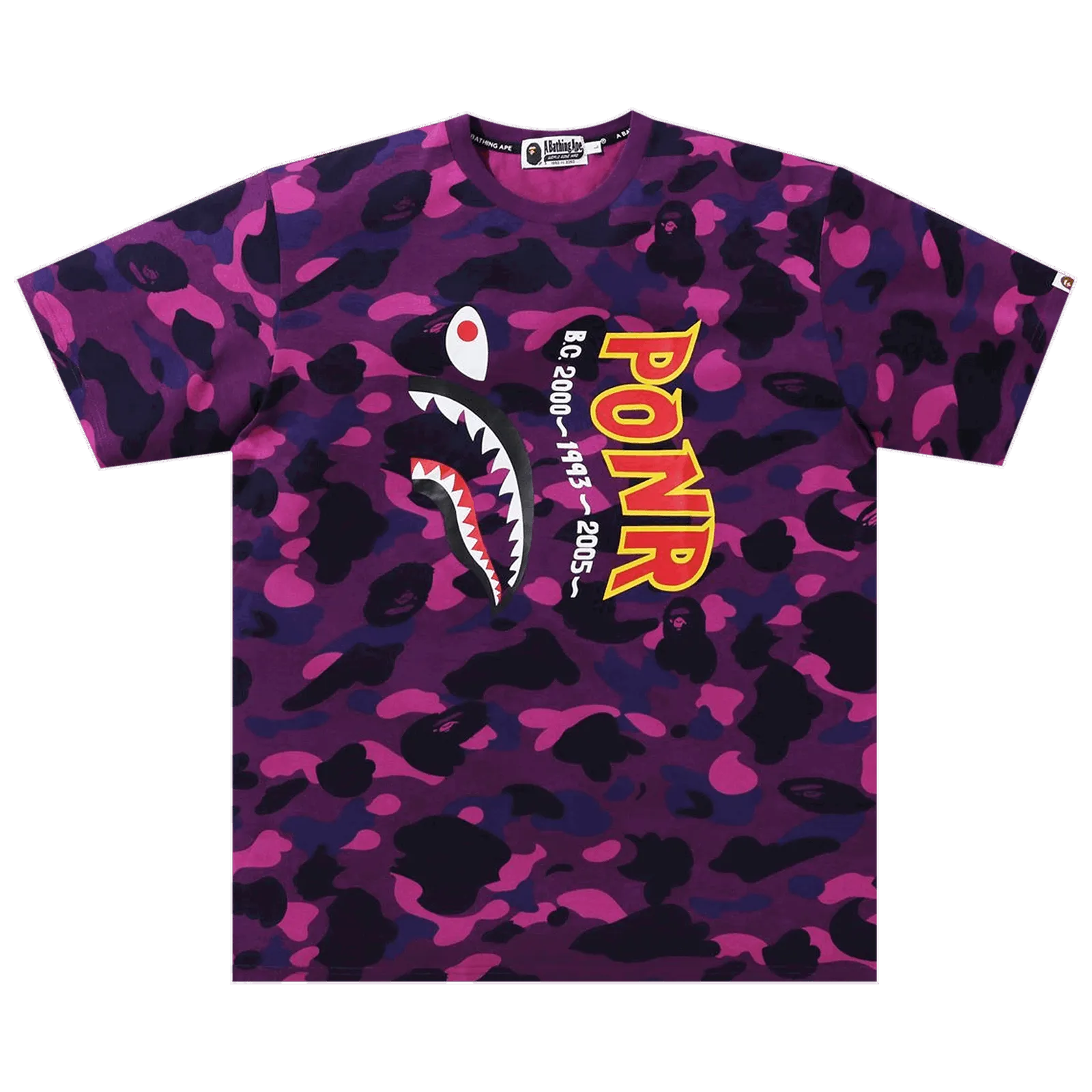BAPE Color Camo Shark Wide Tee