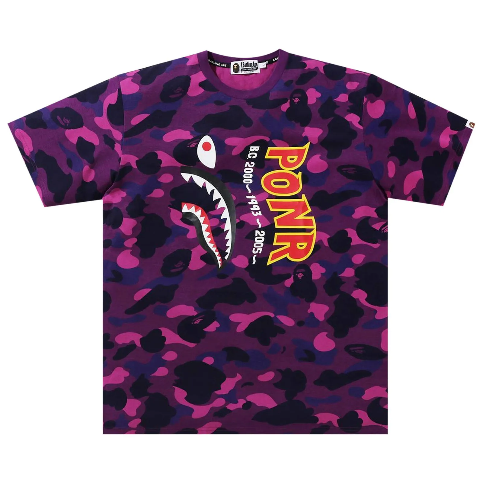 BAPE Color Camo Shark Wide Tee