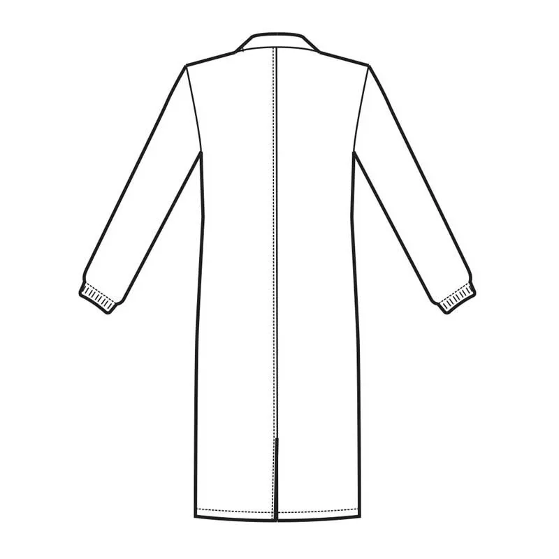 BATA MéDICA CON BOTONES Y TAPETA  ISACCO