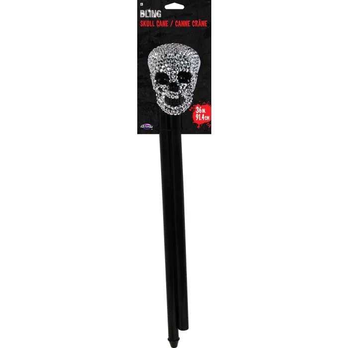 Bling Skull Cane 36