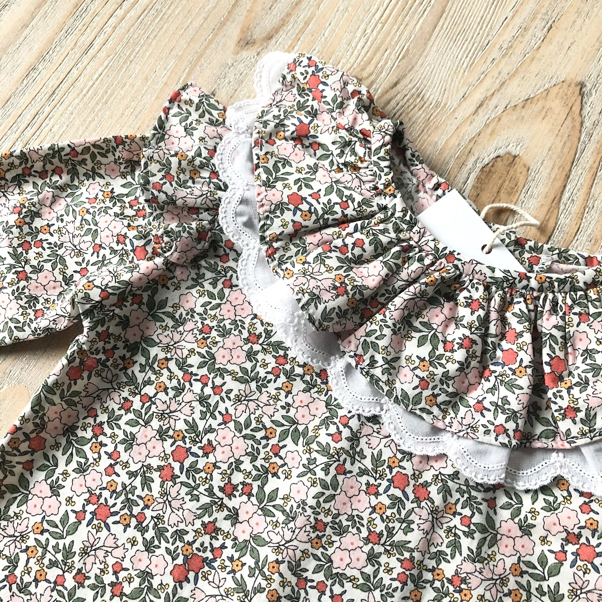 Blusa flores carrot