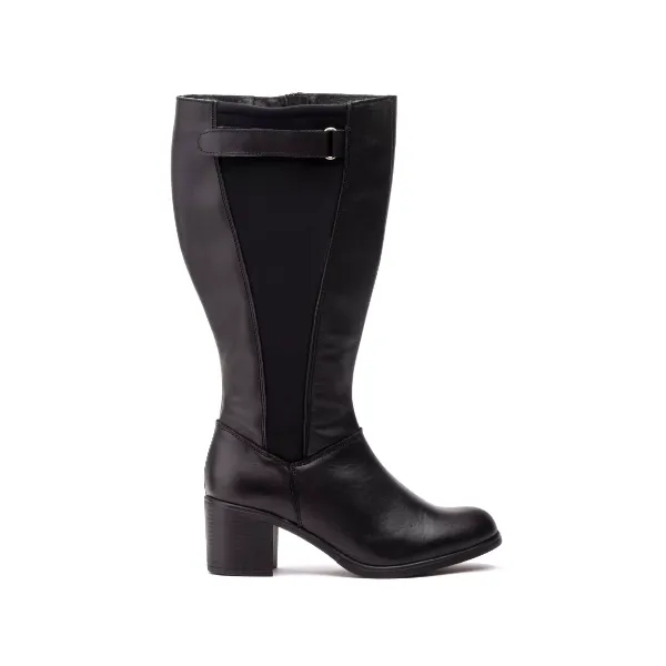 BOTAS ALTAS NEGRAS MUJER MOD. IDOIA