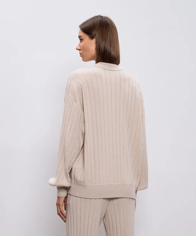 Brunello Cucinelli Beige cashmere sweater