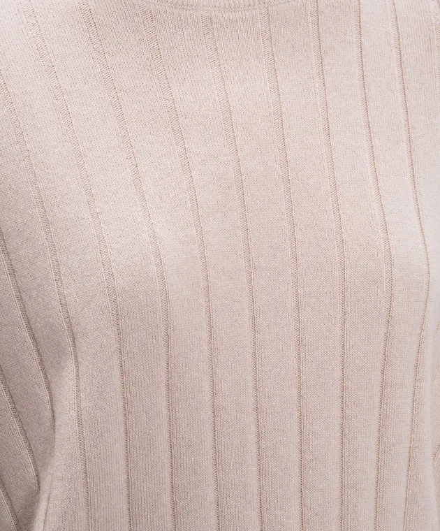 Brunello Cucinelli Beige cashmere sweater