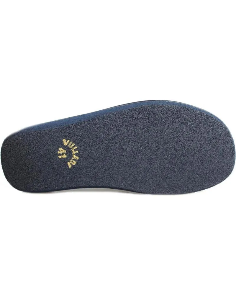 CALZADO DE CASA VULLADI  DE HOMBRE ZAPATILLAS DE IR POR CASA VULLADI TOALLA HOMBRE  AZUL