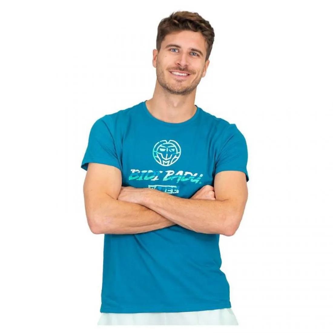 Camiseta Bidi Badu Good Vibes Logo Tee Petrol | BIDI BADU