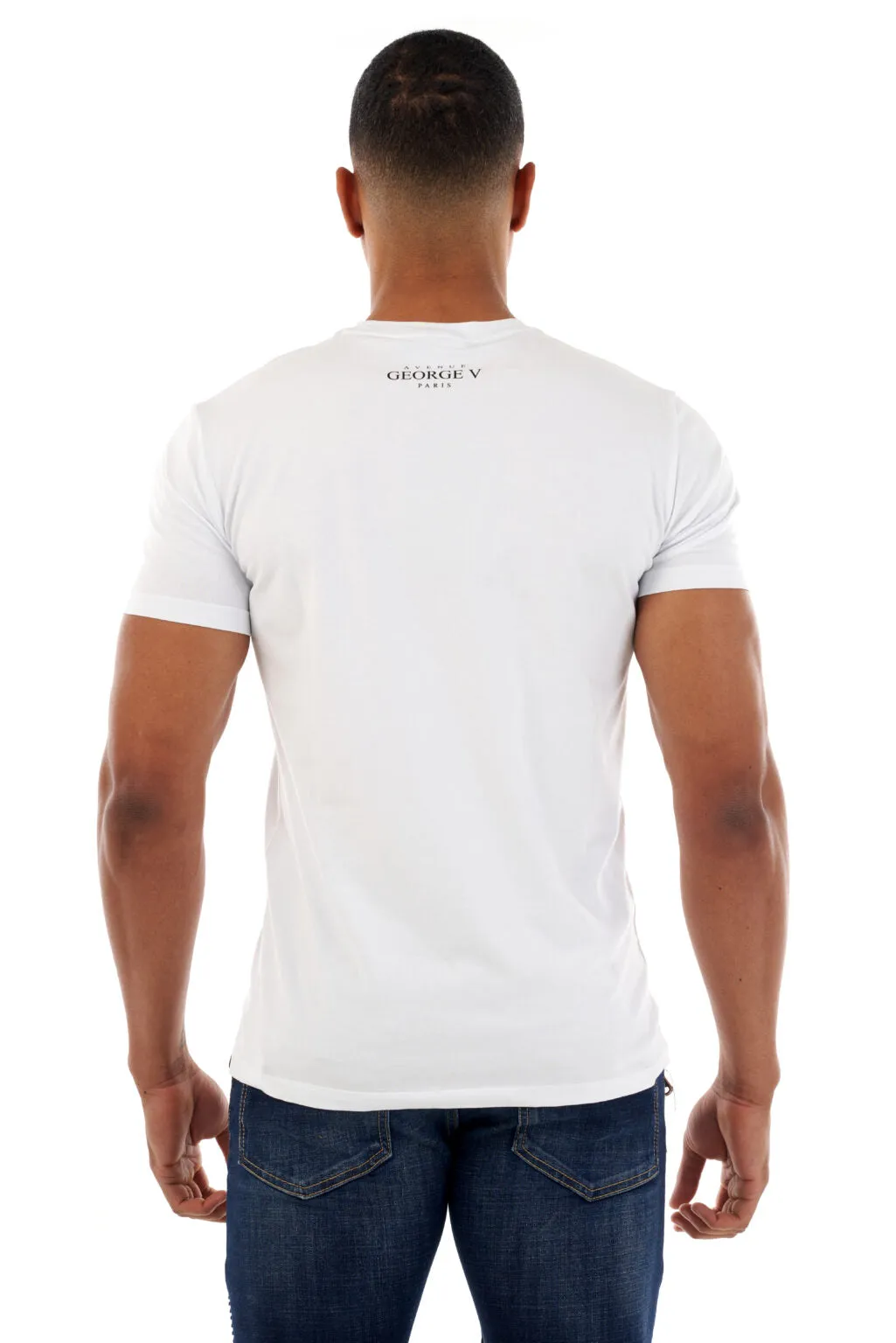 CAMISETA GEORGE V  GV2503 WHITE/GOLD