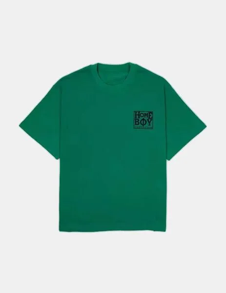 CAMISETA HOMEBOY OLD SCHOOL  BOTTLE GREEN