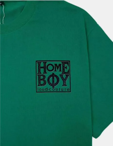 CAMISETA HOMEBOY OLD SCHOOL  BOTTLE GREEN