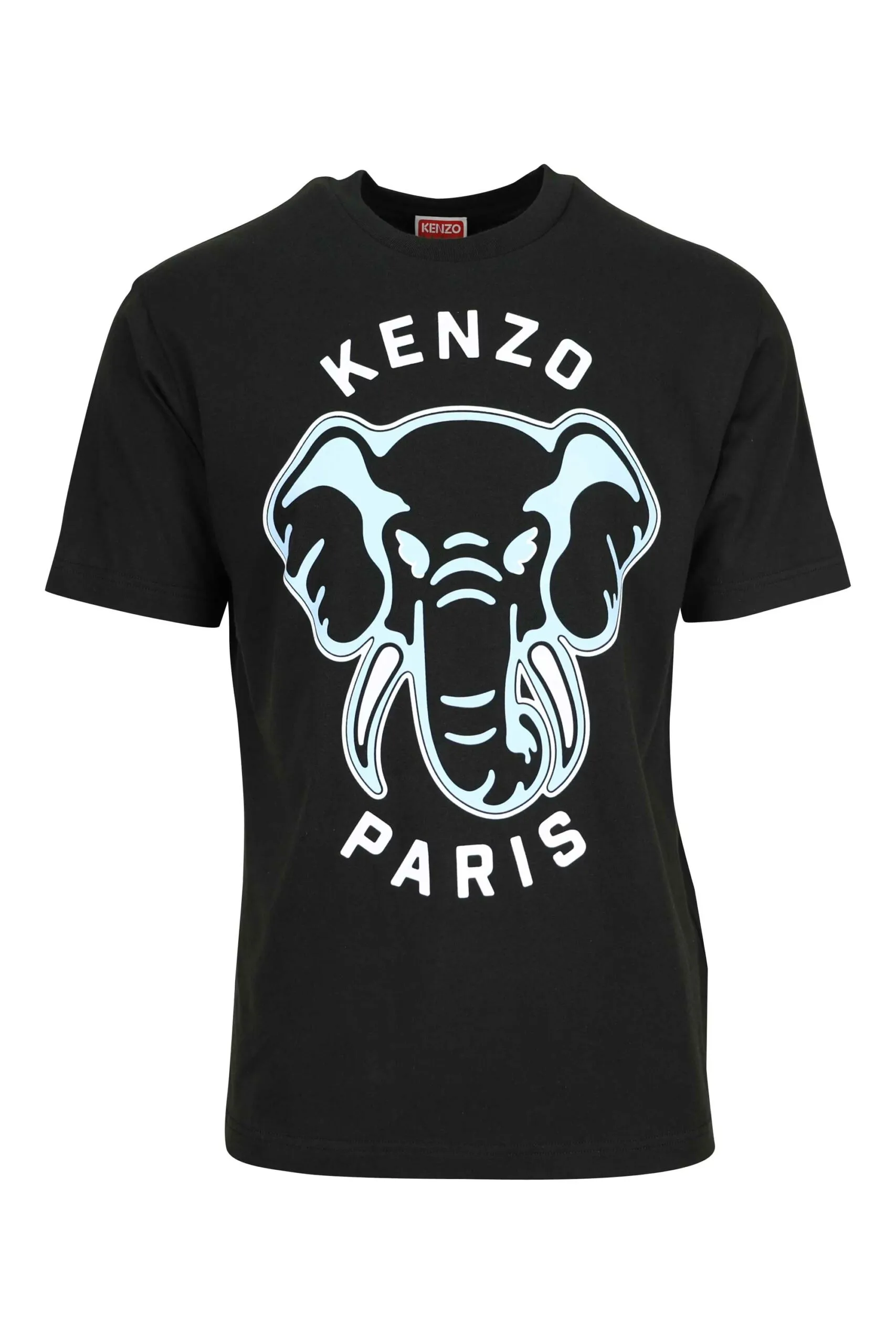 Camiseta negra con maxilogo 