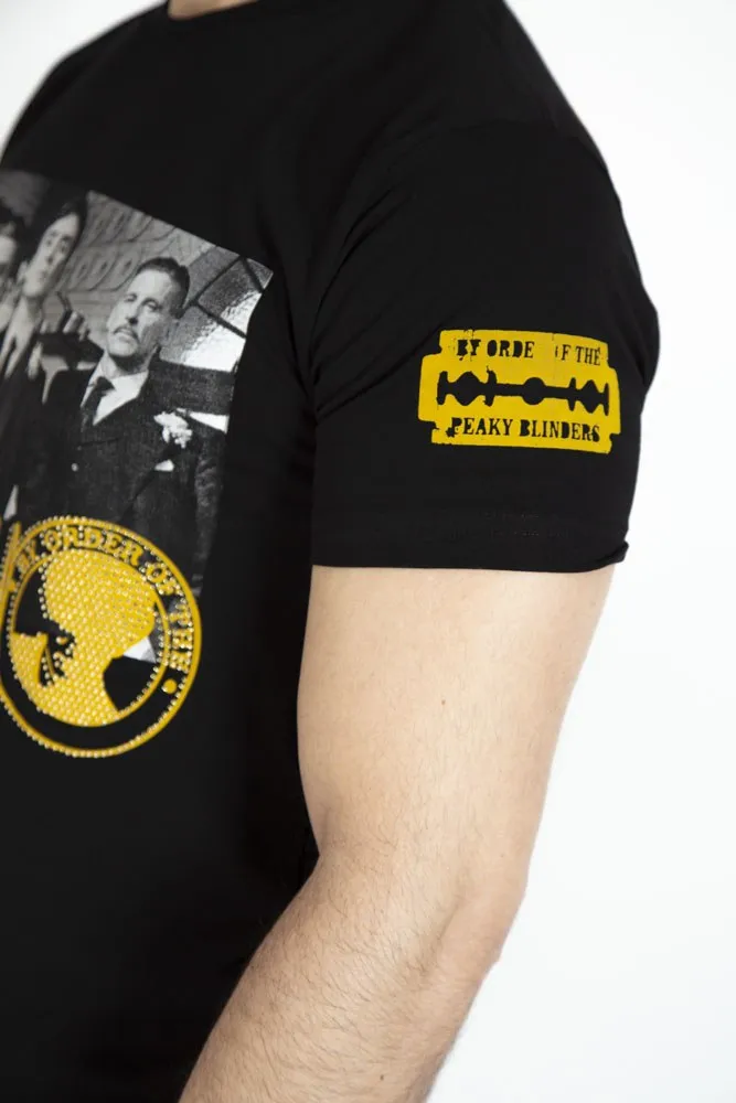 CAMISETA OVDS  ORDER PEAKY NEGRO