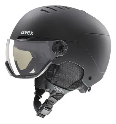 Casco con visera Uvex Wanted Visor Pro V (negro mate)