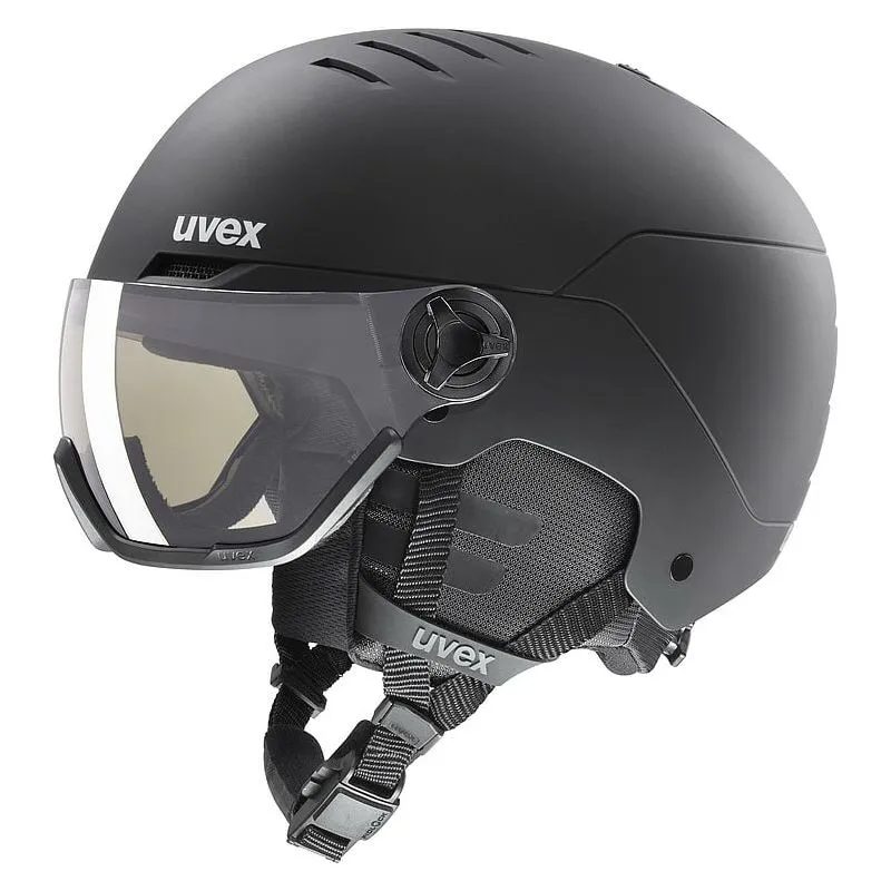 Casco con visera Uvex Wanted Visor Pro V (negro mate)