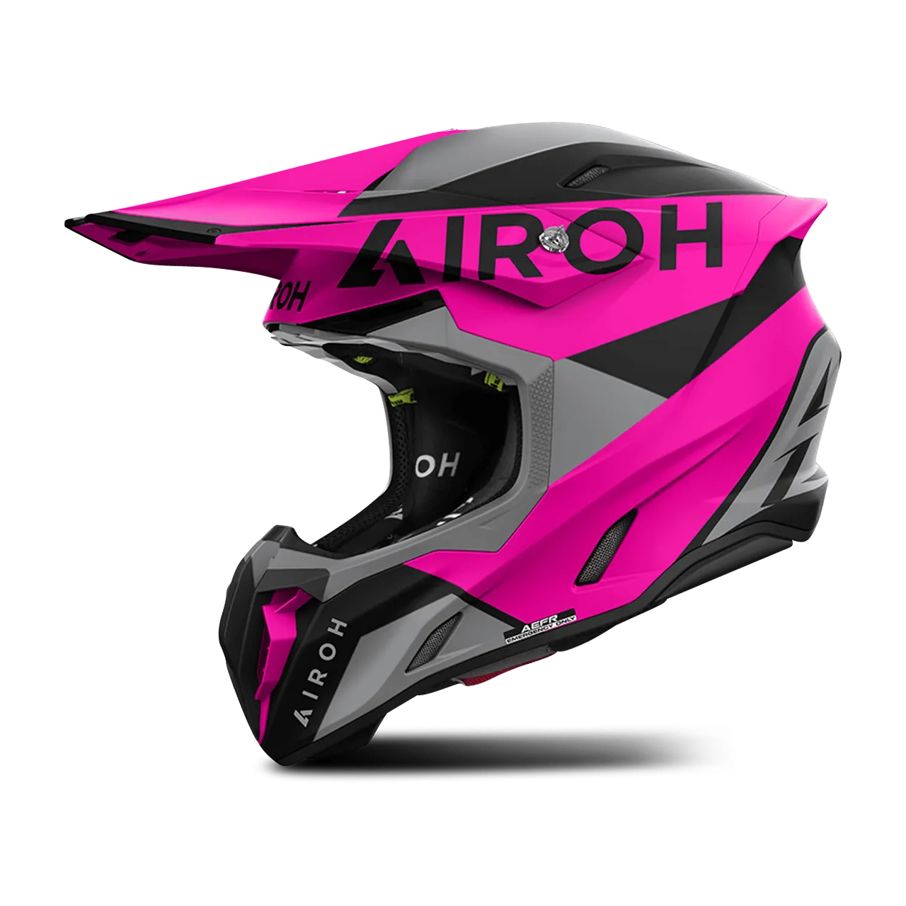 Casco de Cross Airoh Twist 3 King Rosa Mate