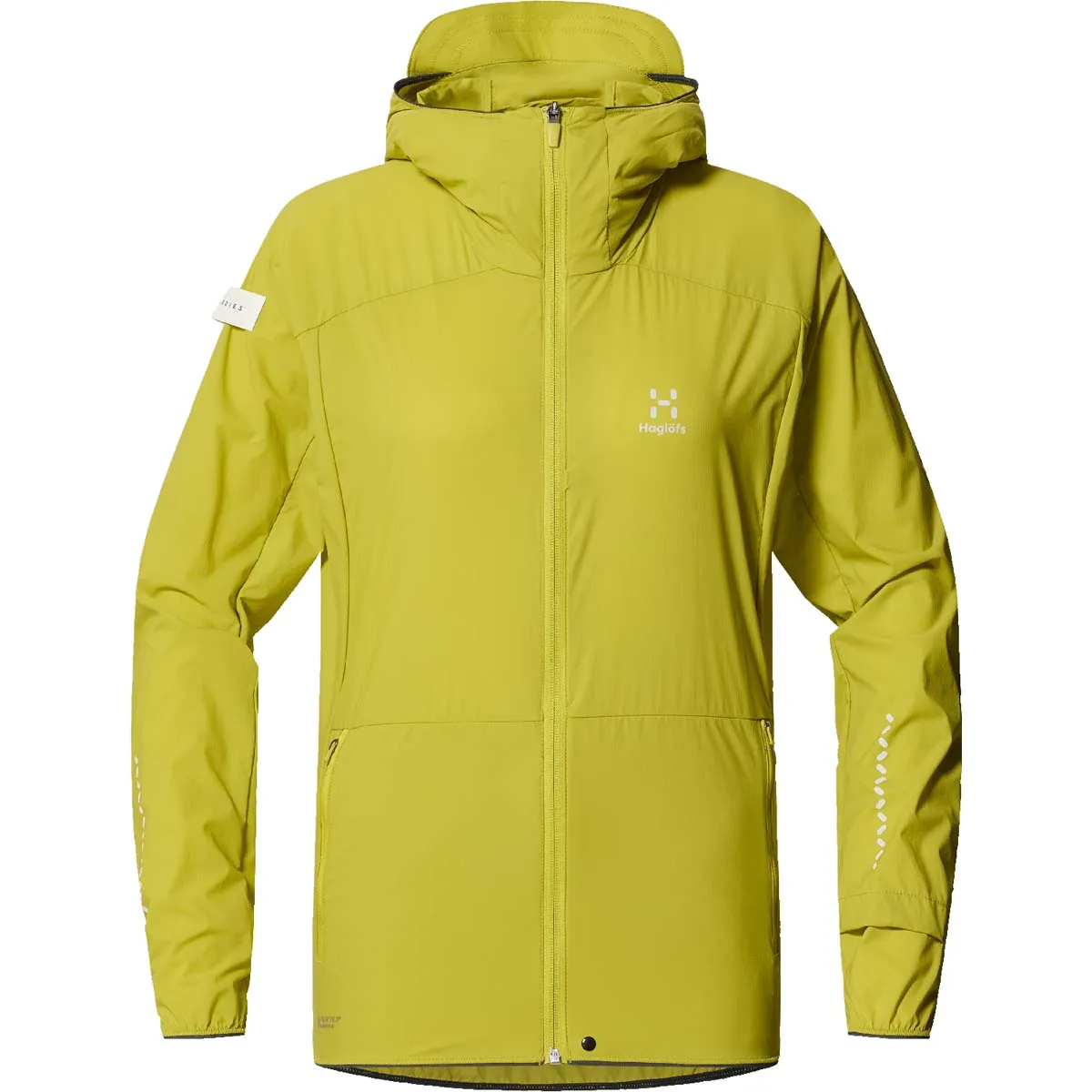 Chaqueta Mujer L.I.M Tempo Trail Jacket Women Haglöfs Amarillo