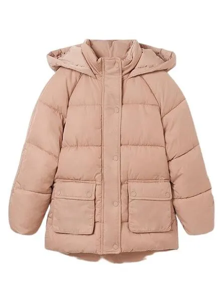 Chaquetón Mayoral Acolchado Rosa Para Niña