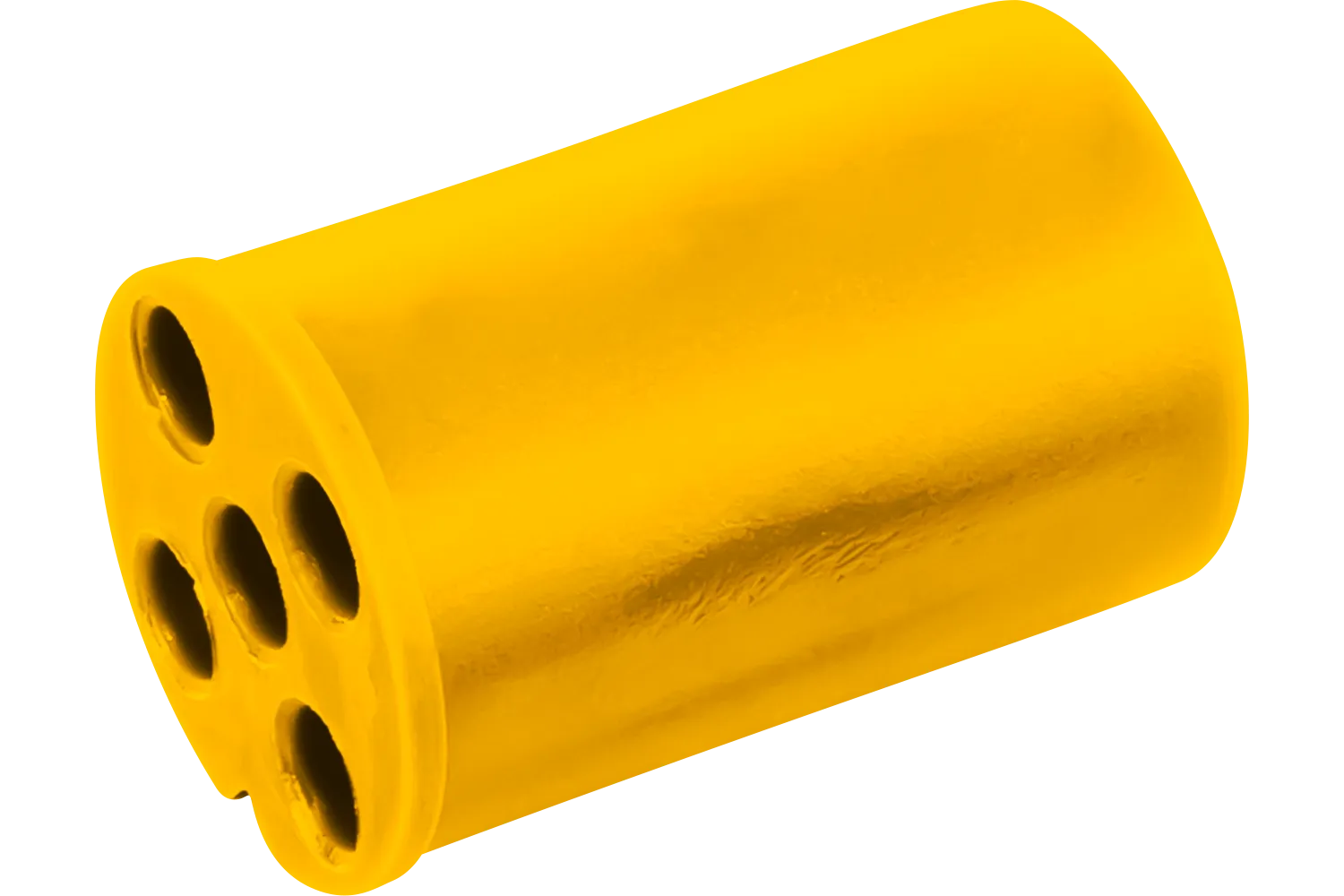 CONECTOR ASPÖCK5PIN BAYONETA PARA PILOTOS TRASEROS 12V AMARILLO