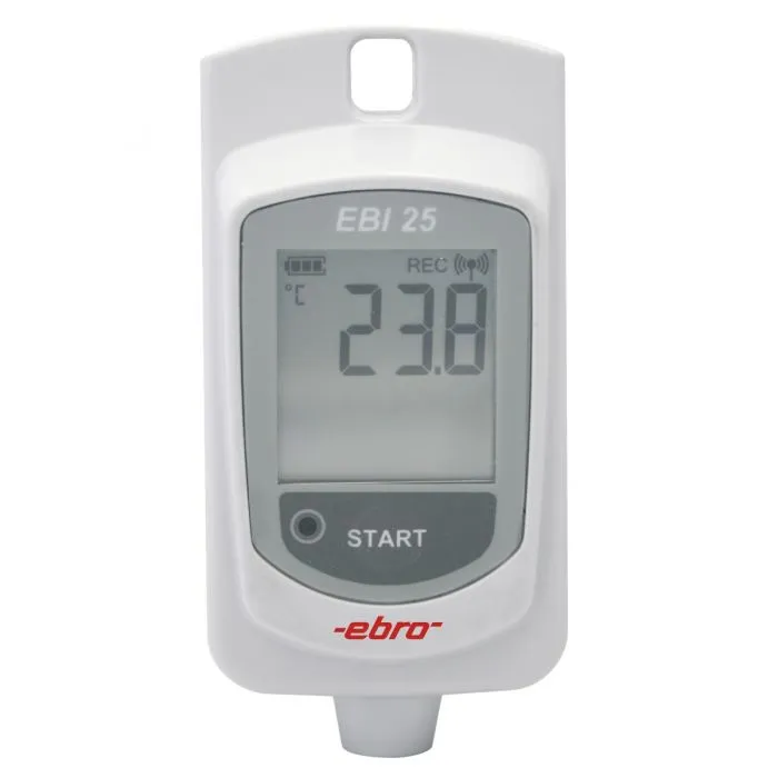 DATALOGGER EBRO DE TEMPERATURA  TRANSMISIóN DE DATOS POR RADIOFRECUENCIA