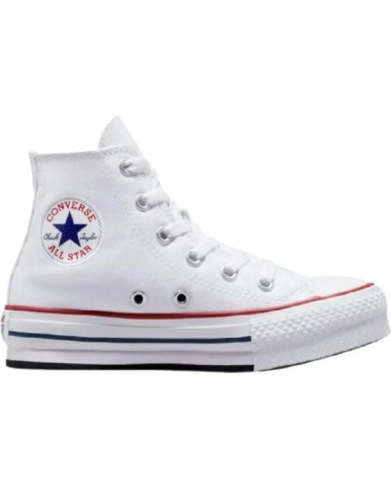 Deportivas de Niña y Niño CONVERSE CHUCK TAYLOR ALL STAR LIFT PLATAFORMA BLANCO 372860C NEGRO BLANCO
