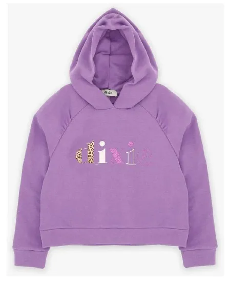 Dixie niña sudadera morada