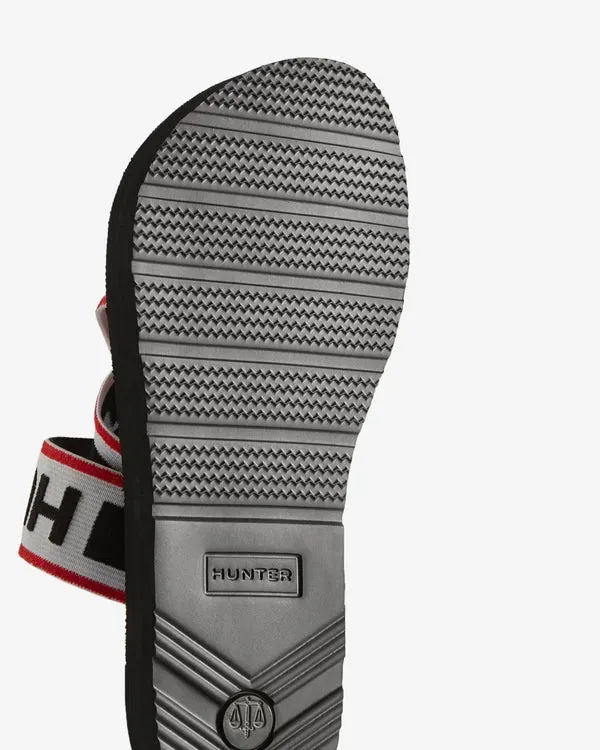 ENVUELTO CHANCLAS HUNTER ELASTIC CROSSOVER LOGO MUJER NEGRAS | 908THEQYK – CHANCLAS