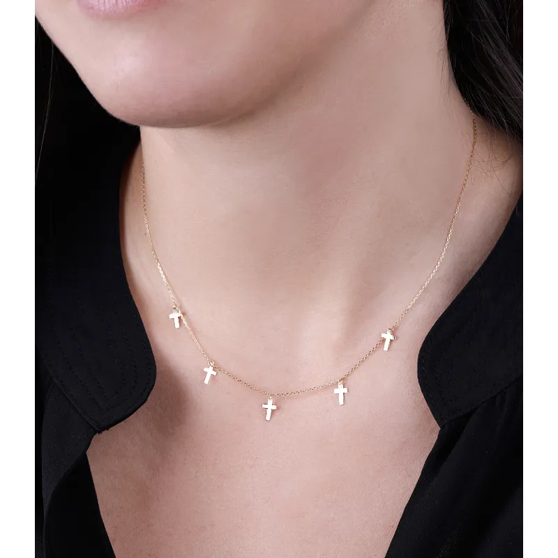 GARGANTILLA "MY CROSS" ORO 18K