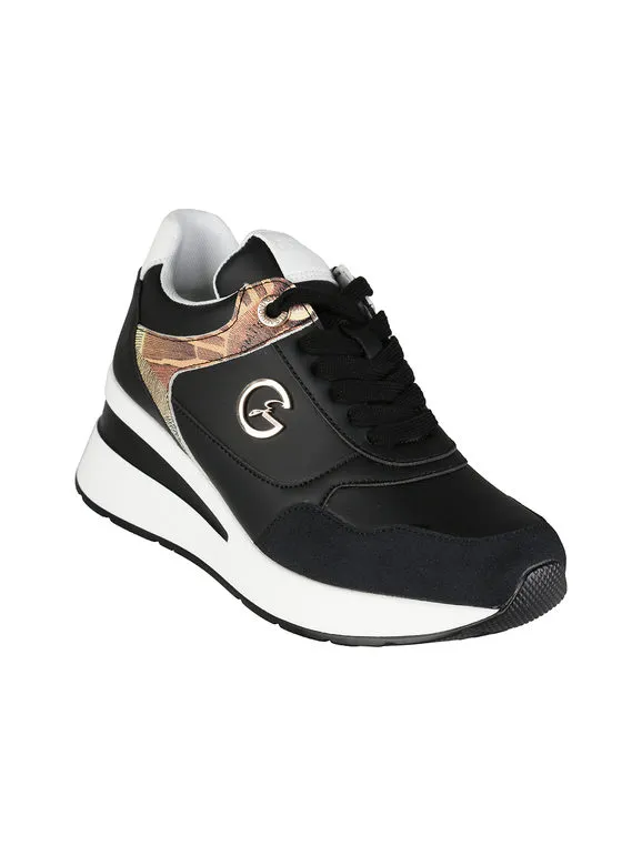 Gattinoni Zapatillas de mujer con cordones y cuña.