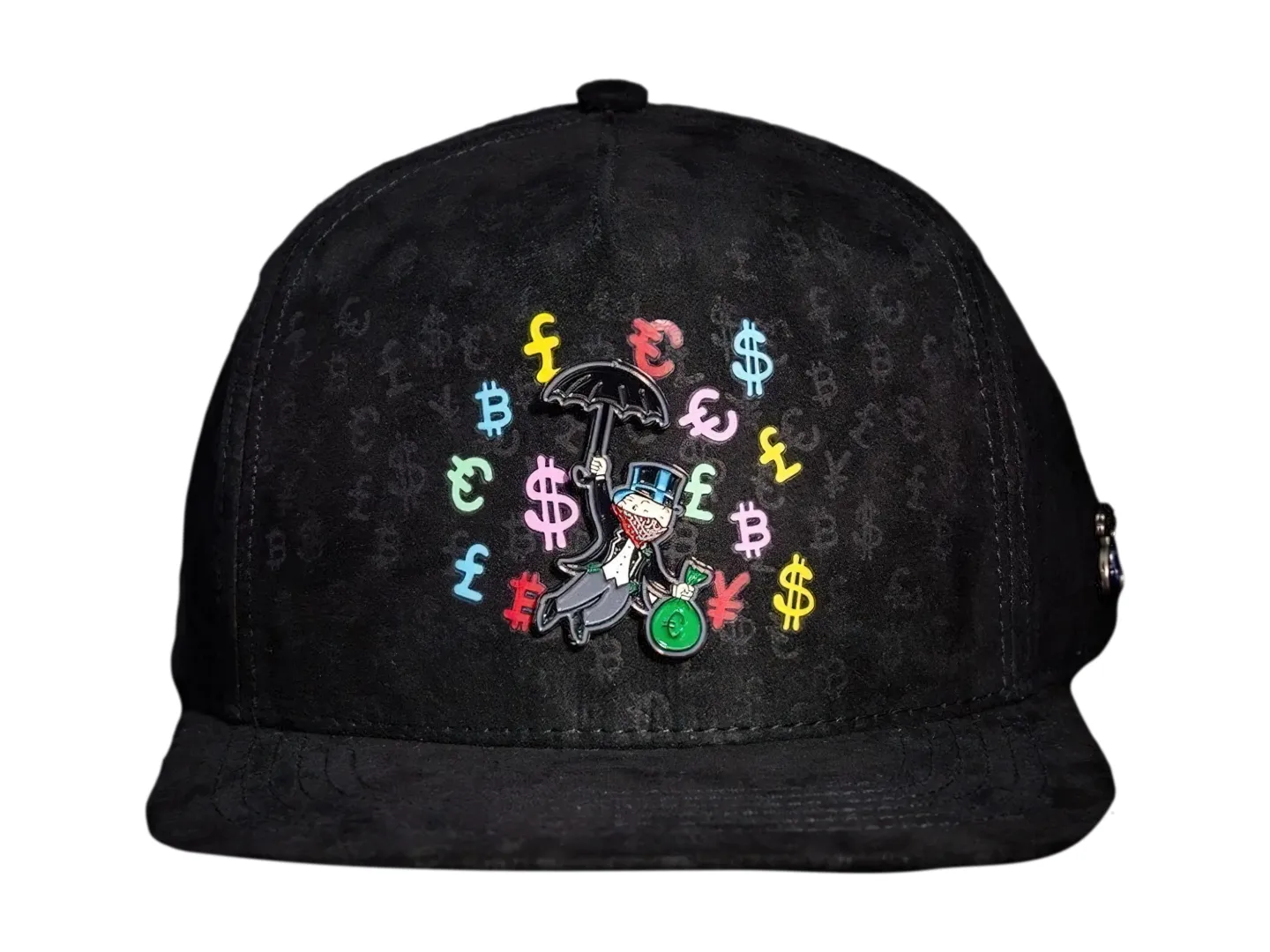 Gorra Cash Only Monopoly Color Negro
