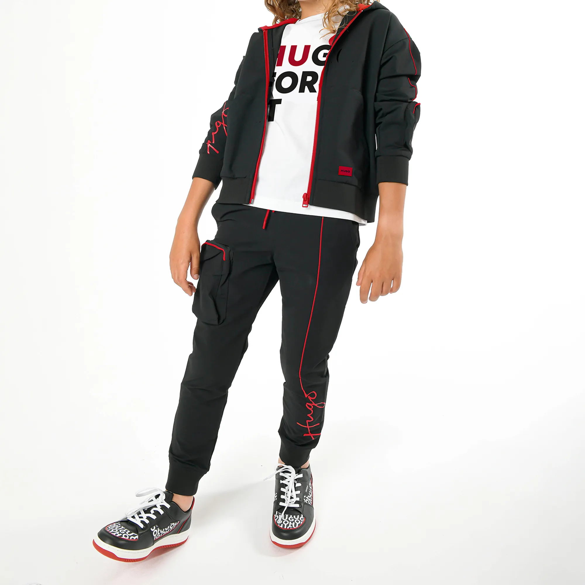 HUGO Camiseta estampado delantero