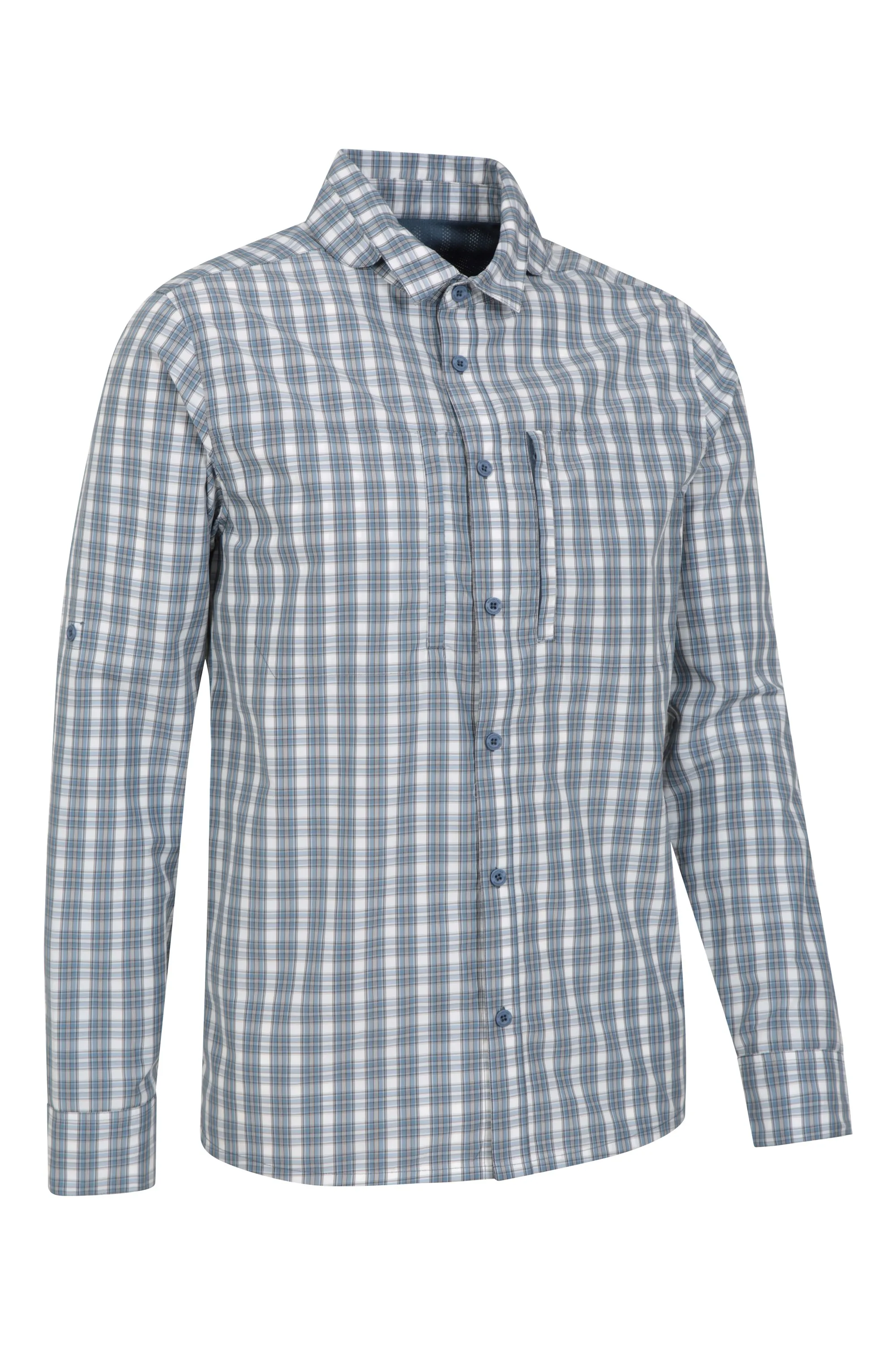 Keel camisa de viaje para hombre