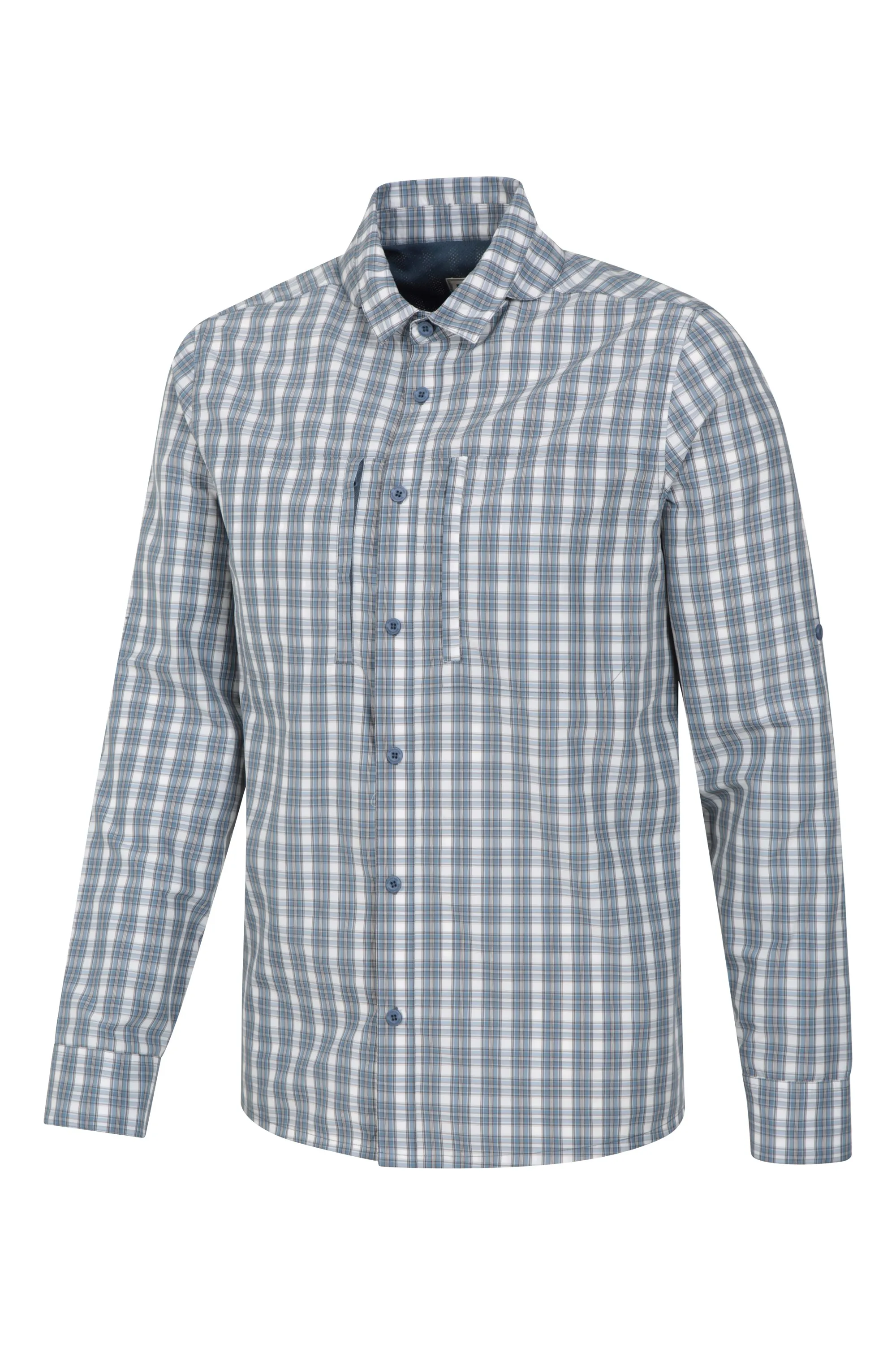Keel camisa de viaje para hombre