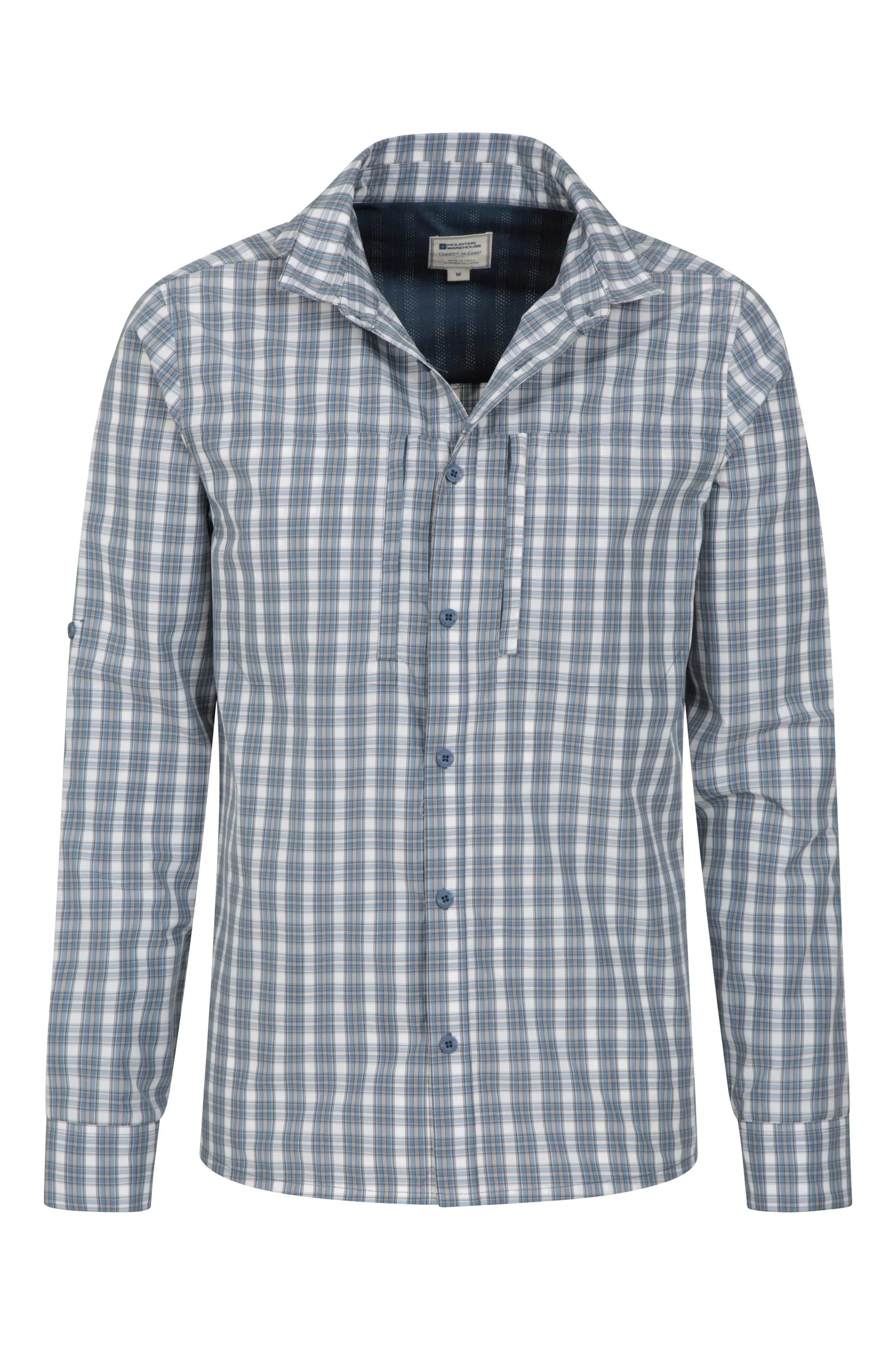 Keel camisa de viaje para hombre