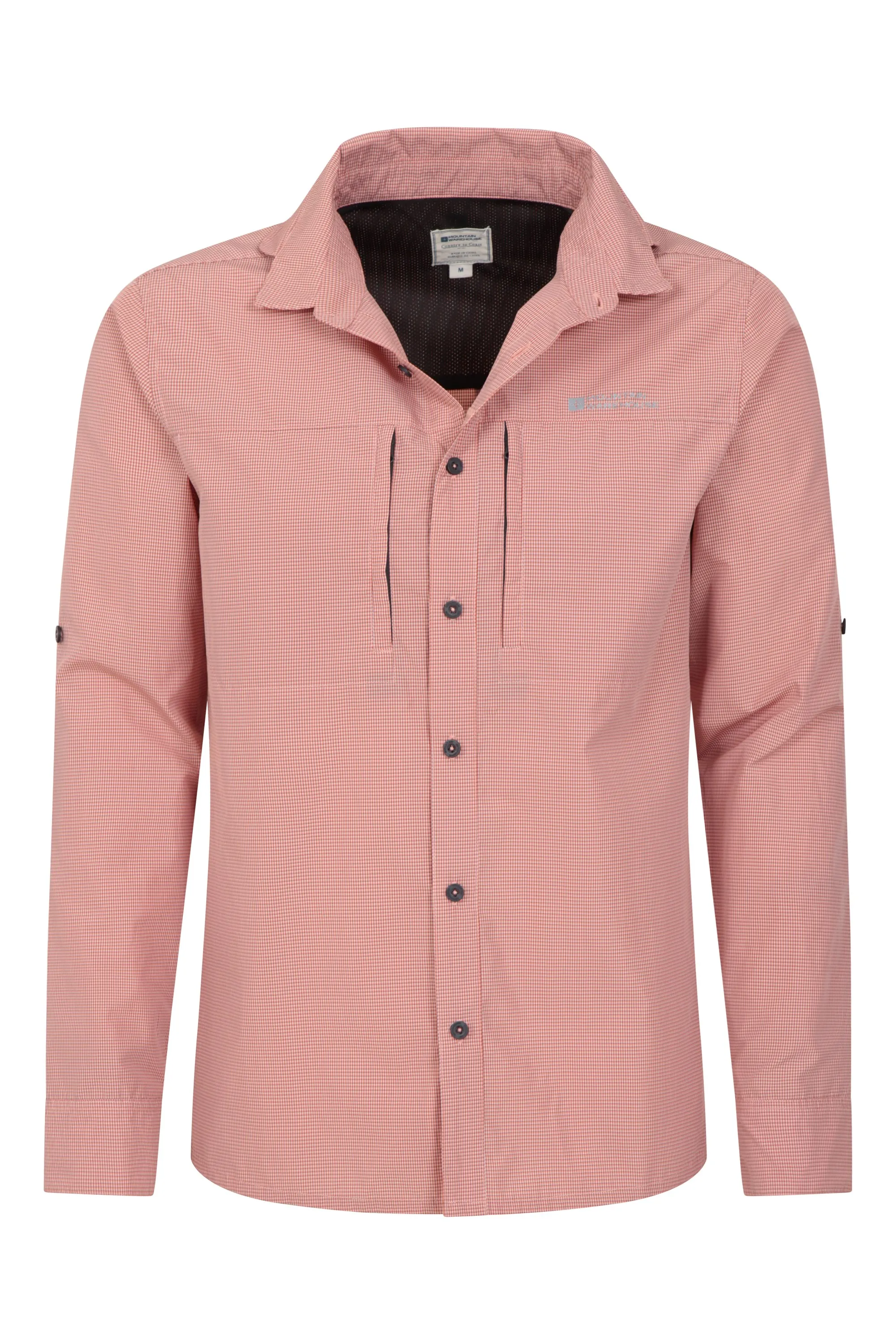 Keel camisa de viaje para hombre