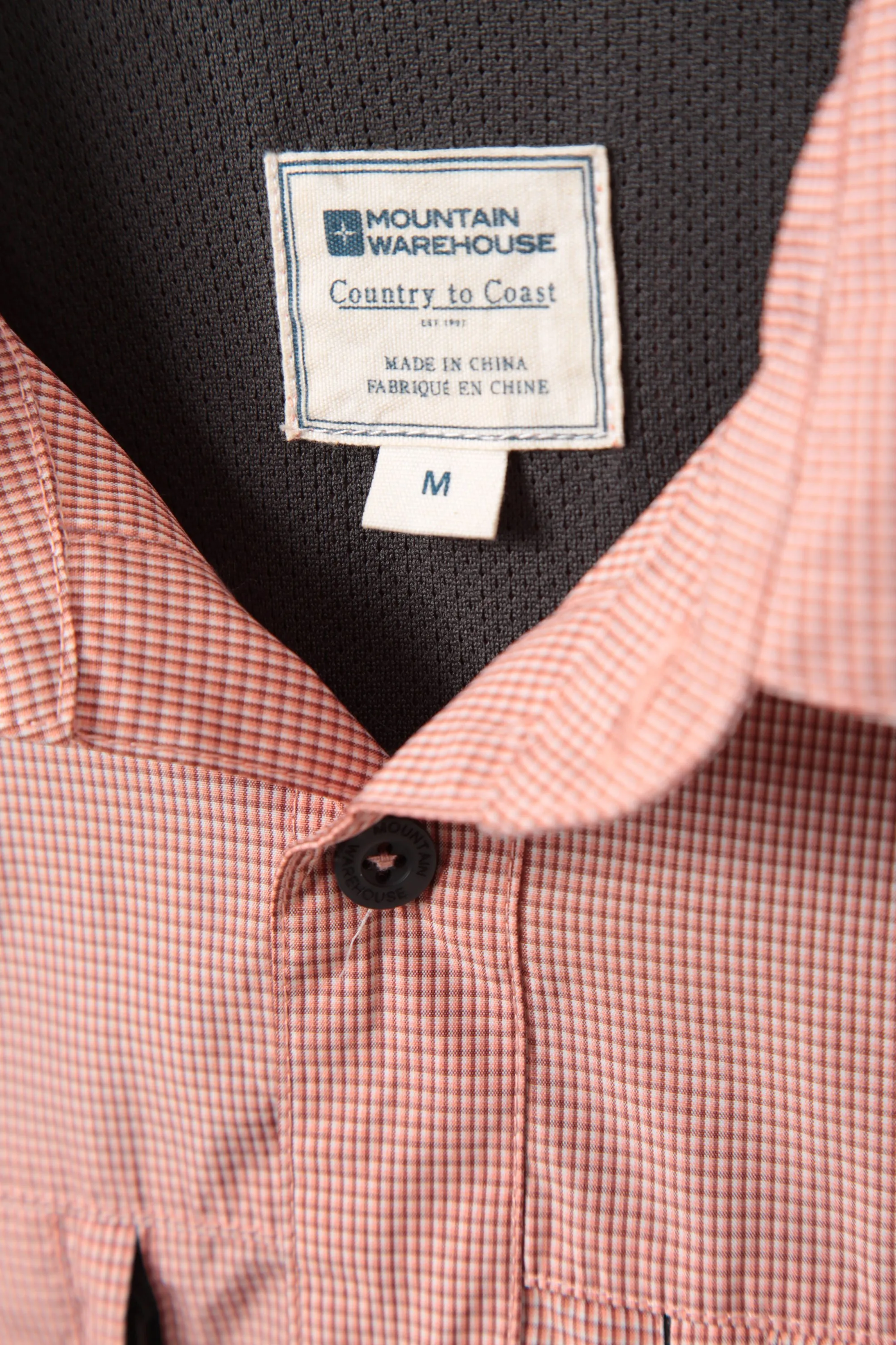 Keel camisa de viaje para hombre