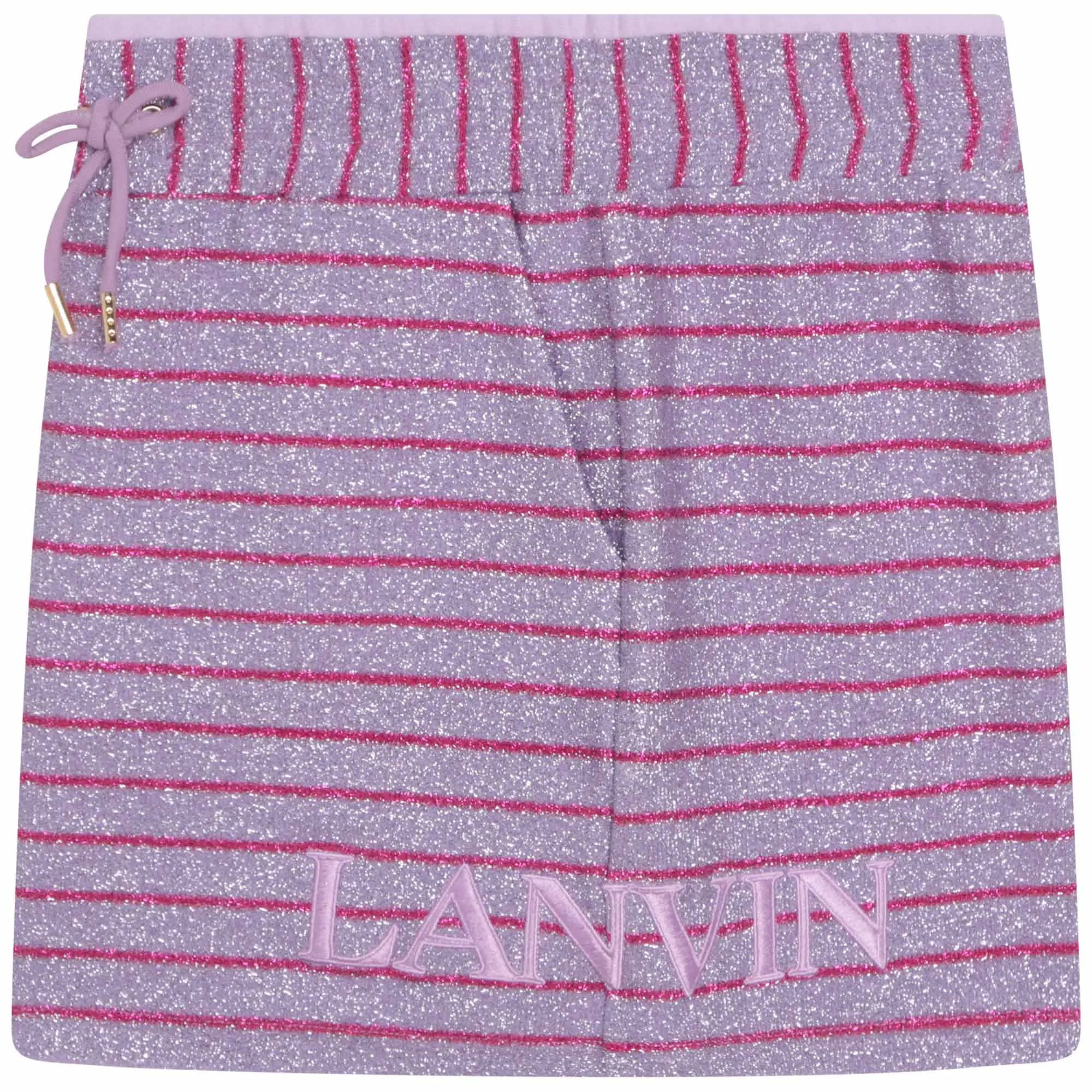 LANVIN Falda de muletón de rayas