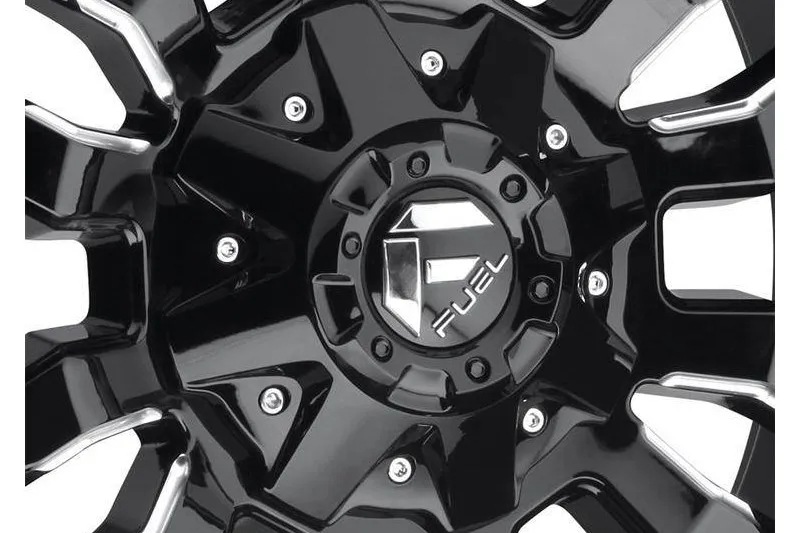 Llanta de aleación D596 Sledge Matte Black/Gloss Black Lip Fuel 8.0x18 ET35 72,56 5x114.3;5x120