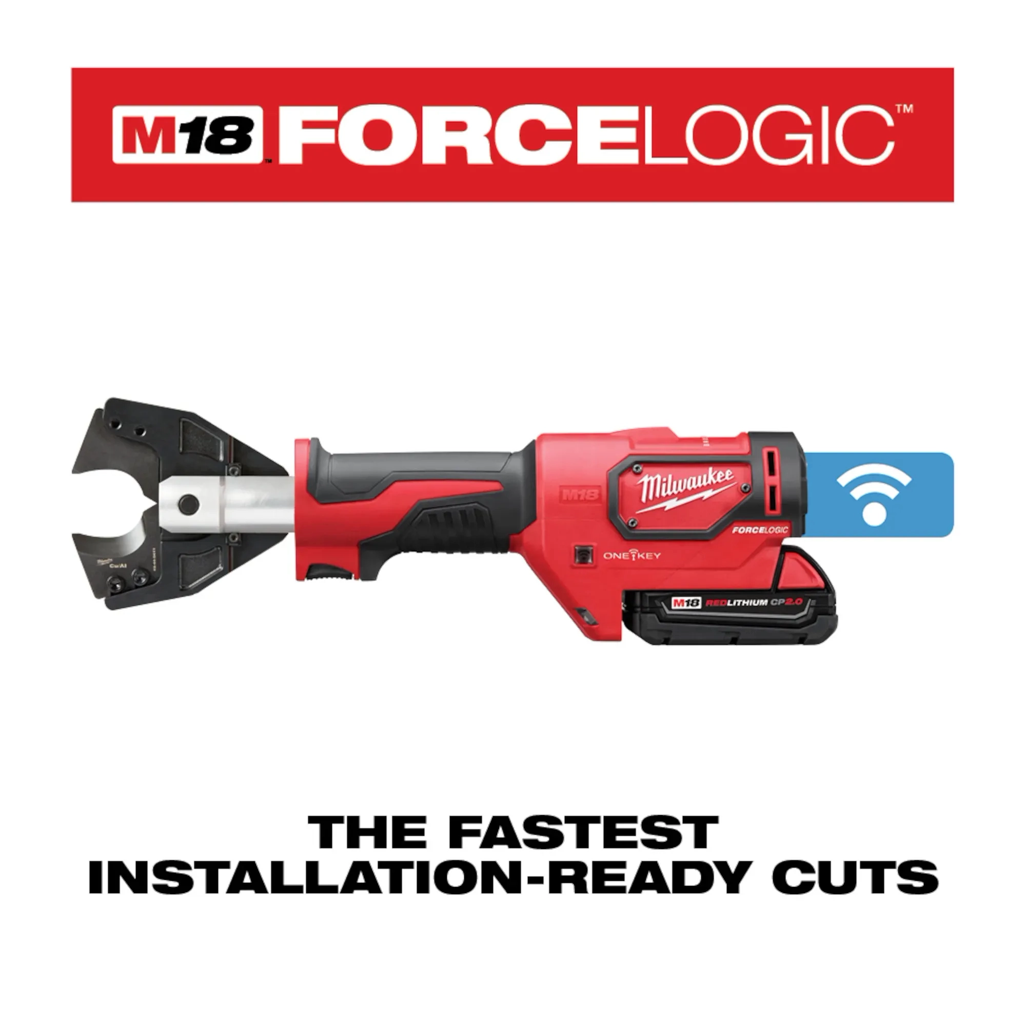 M18™ FORCE LOGIC™ Cable Cutter Kit with 477 ACSR Jaws