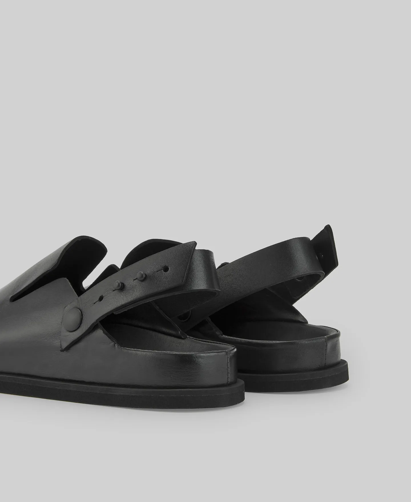 Made in Spain leather clog man