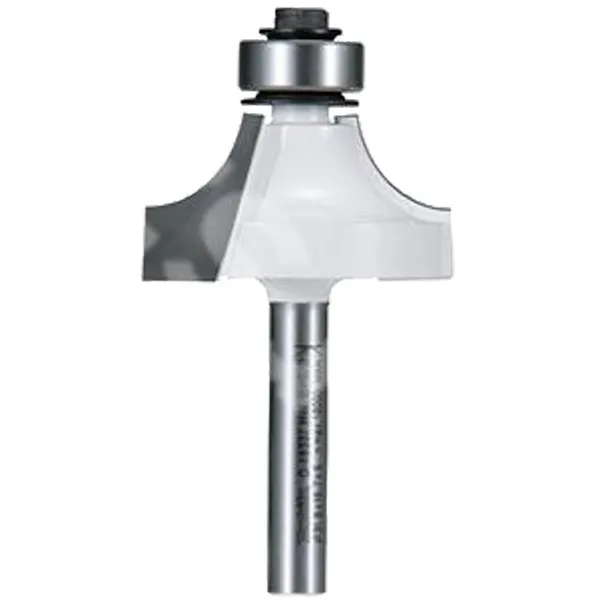 MAKITA  D48418  FRESA DE REDONDEO, 12.7X19X62MM, VáSTAGO 8 MM, MADERA